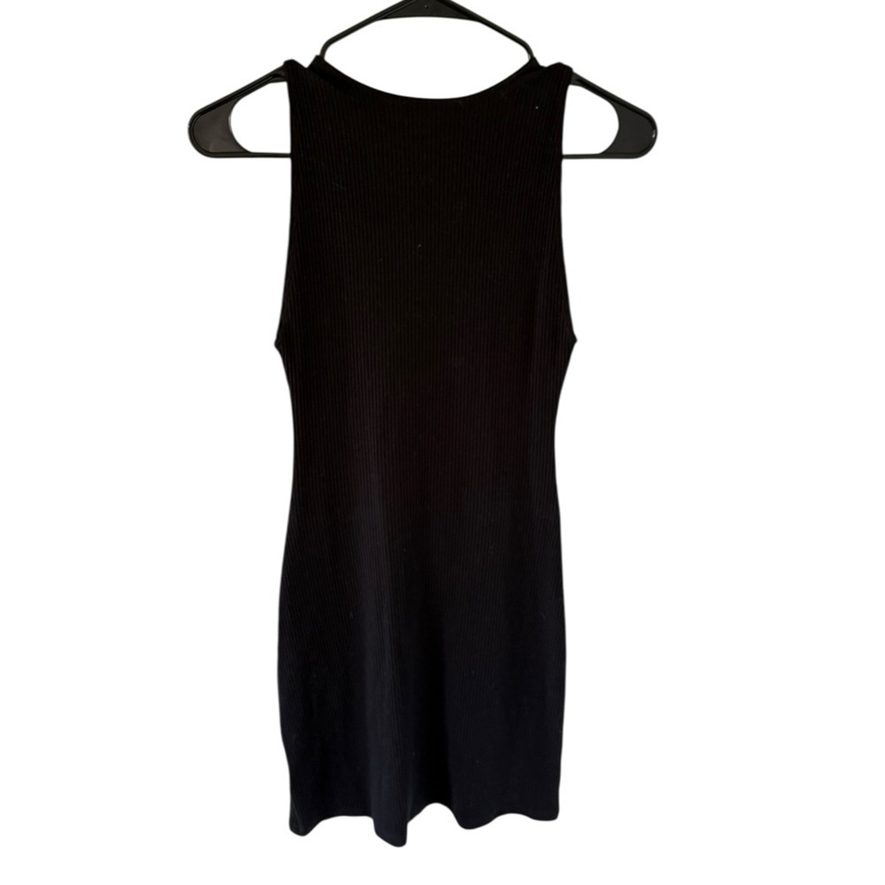 Reformation Roe Black Mini Dress - Picture 4 of 9